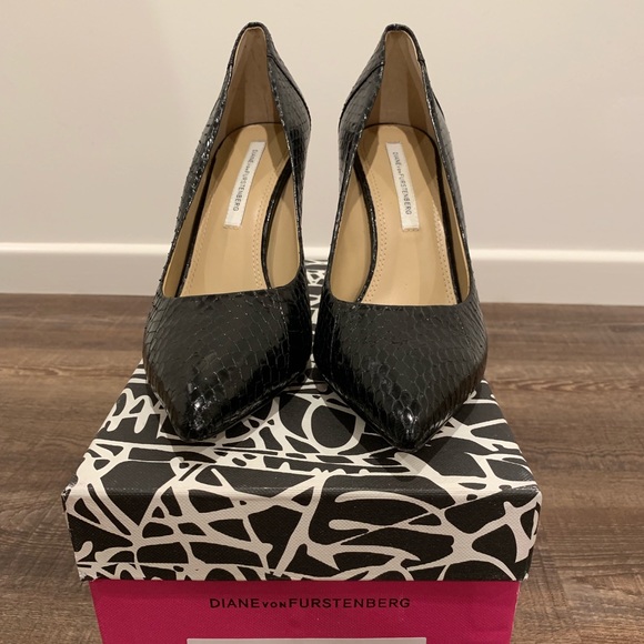 Diane Von Furstenberg Shoes - Black Diane Von Furstenberg heels